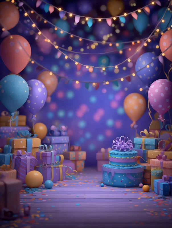 Birthday group card design