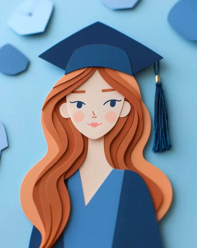 Graduation group card design