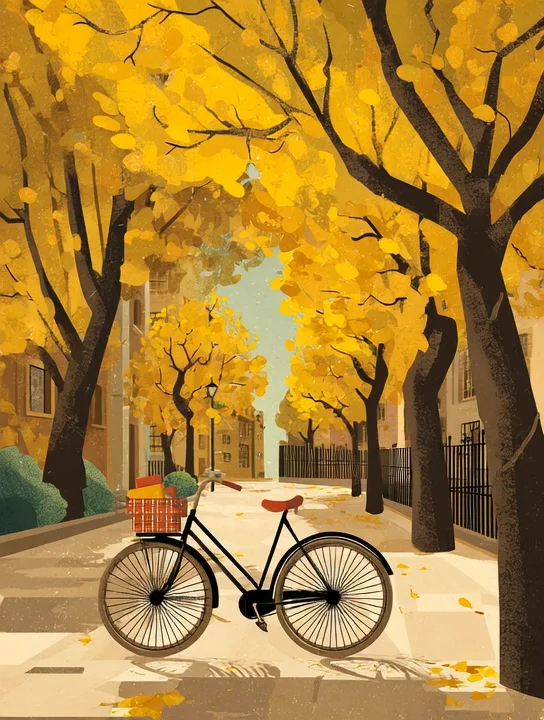 brown11684 a bicycle with a diploma tube in the basket on a c 06fa714d db0c 4265 868e 4a5c878fee29 0 graduation group card design