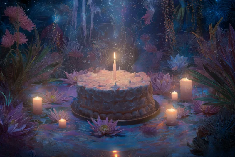 B-Day Animated birthday group card design
